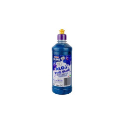 TUBAN klej PVA brokat 500ml niebieski TU3435 34351