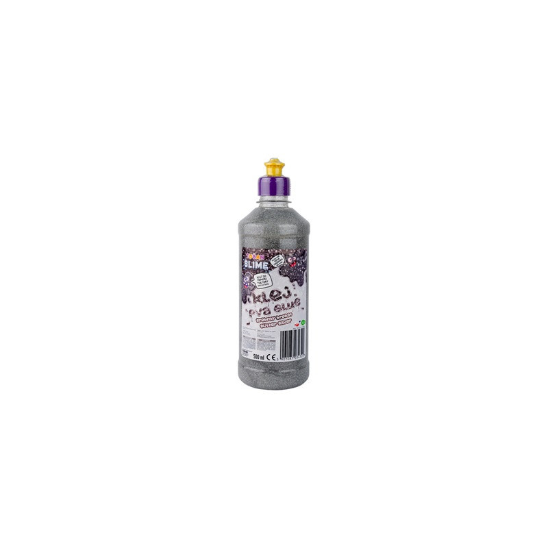 TUBAN klej PVA brokat 500ml srebrny TU3432 34320