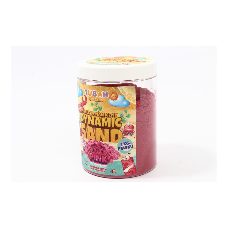 TUBAN piasek dynamiczny 1kg różowy TU3553 35532