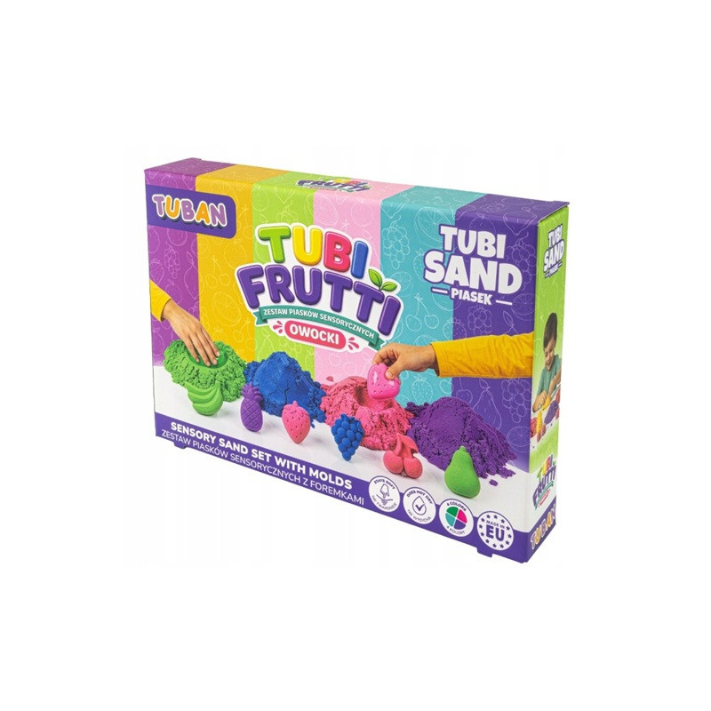 TUBAN piasek sensor zestaw TubiFrutti TU3898 38984