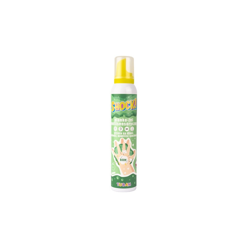 TUBAN SHOCK! pianko-żel 200ml jabłko TU3399 33996