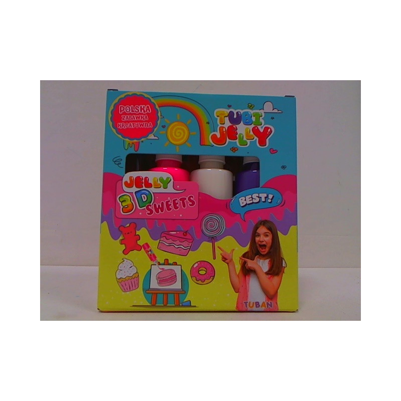 TUBAN zestaw Tubi Jelly 3kol Słodycze TU3317 33170