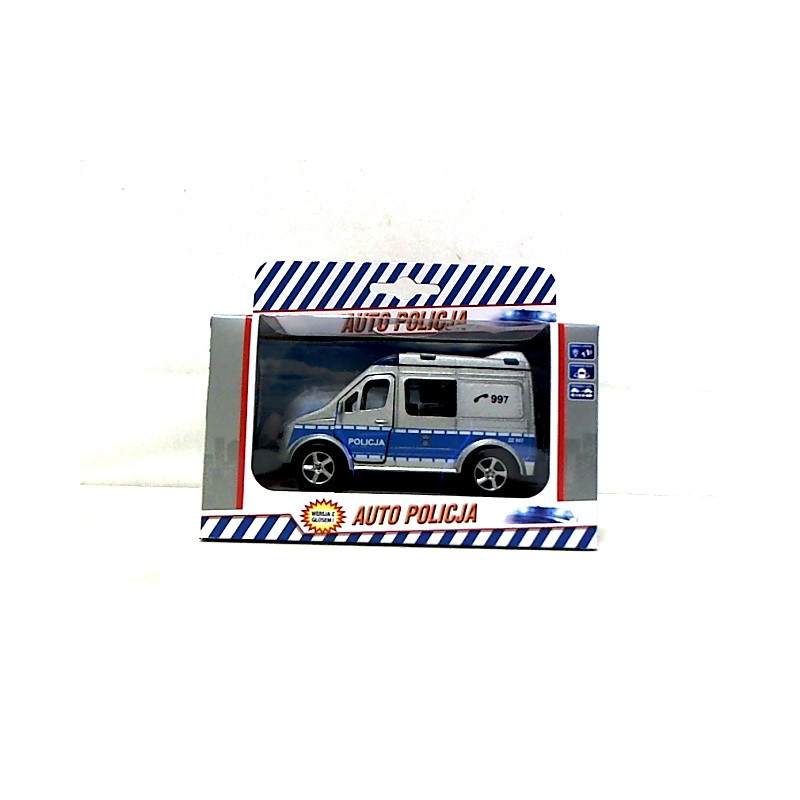 Van Policja 11cm z głosem HKG087 10992