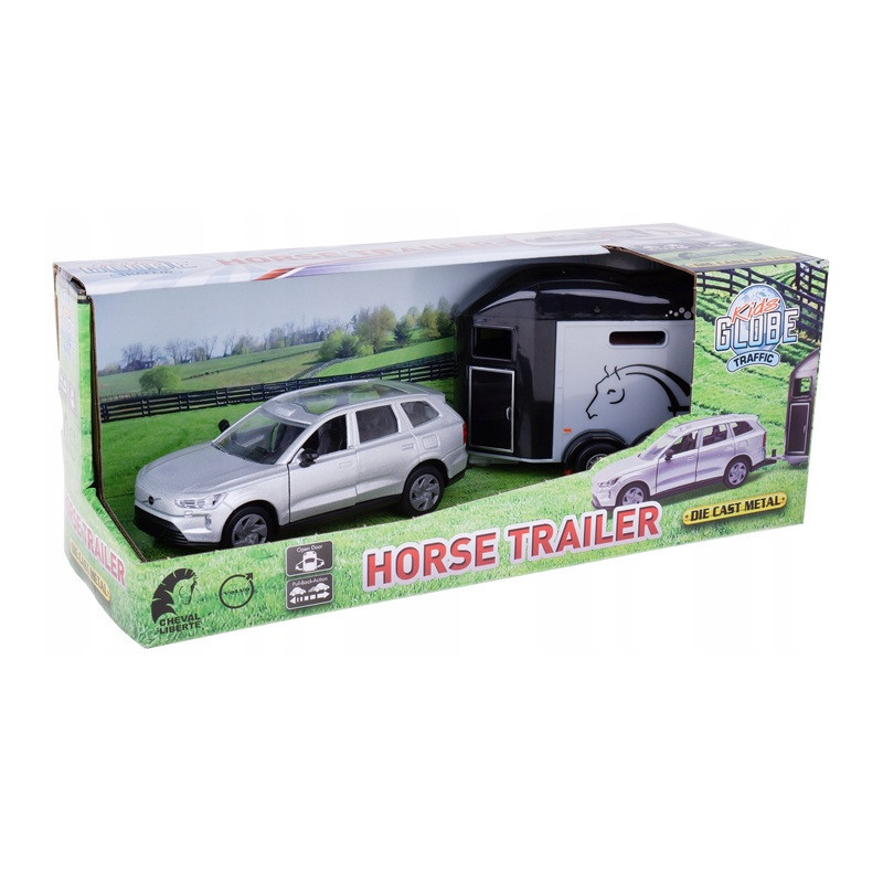 Volvo EX 90 z przyczepą do transportu 520457 54371