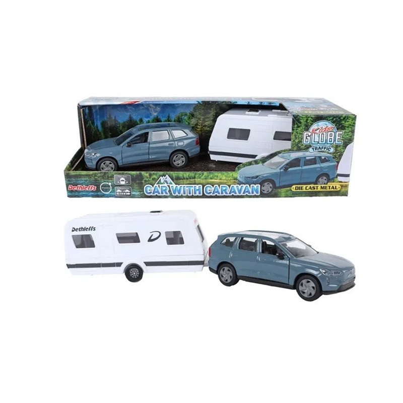 Volvo EX 90 z przyczepą kempingową 520456 54296