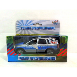 Volvo Policja 14cm św/dźw HKG001 29668