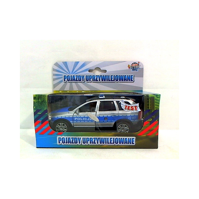 Volvo Policja 14cm św/dźw HKG001 29668