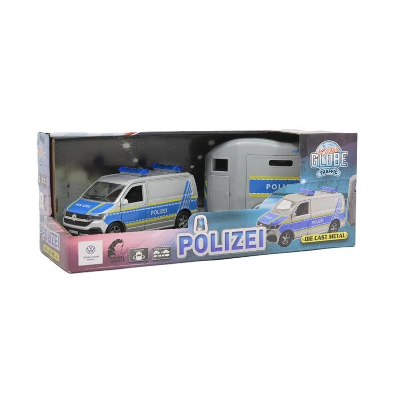 VW Policja z przyczepą d/transp.koni 520495 80134