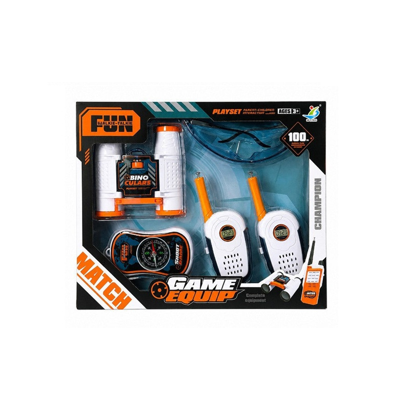 Walkie talkie z lornetką i kompasem G9109 25804