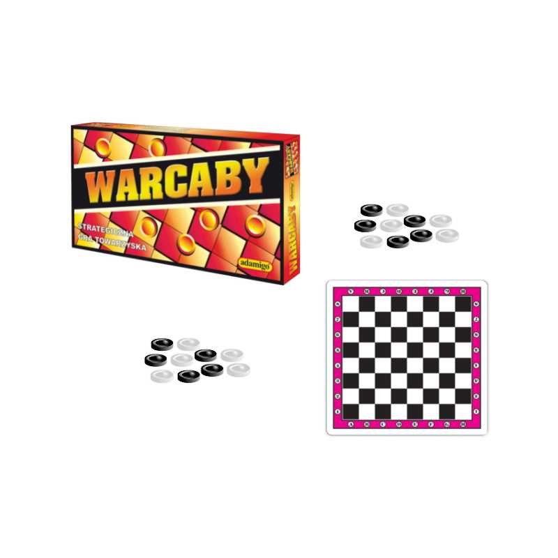 Warcaby - gra planszowa 01187