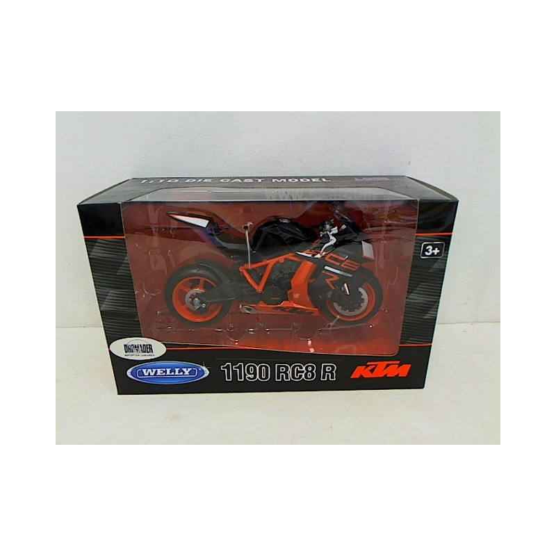 WELLY 1:10 motocykl KTM 1190RC8R 28066