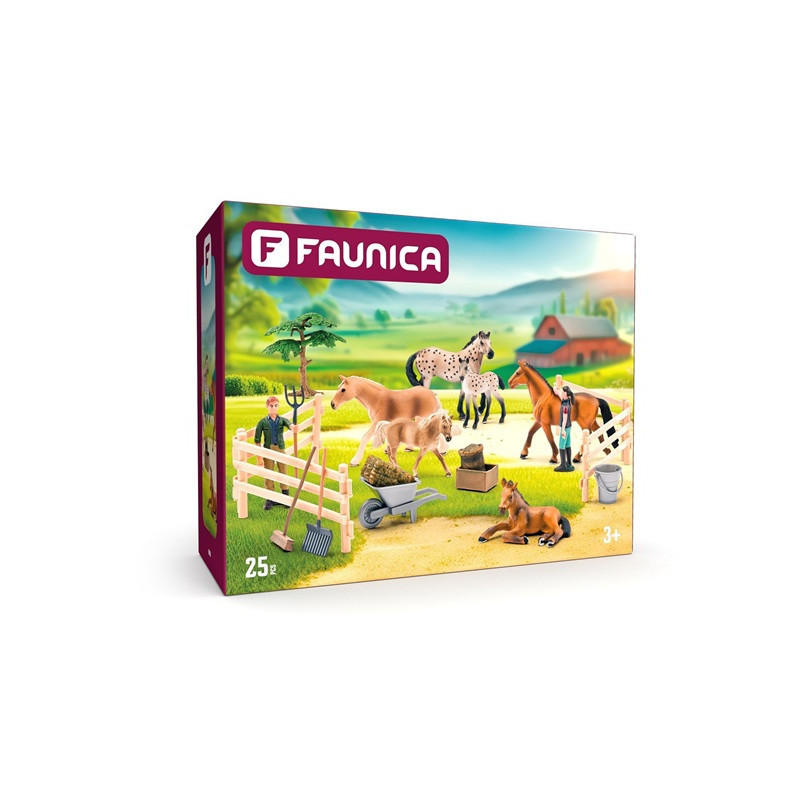 WOODYLAND FAUNICA Zestaw koni 96035 60354