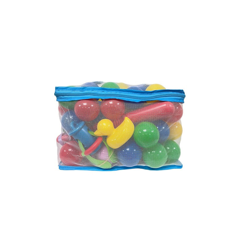 WOODYLAND Plast.piłeczki z wędką 62szt 91654 16542