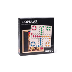 WOODYLAND POPULAR Zestaw gier magnet.92219 22192
