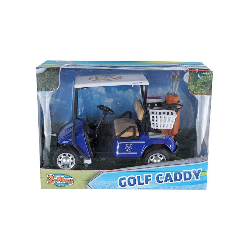 Wózek golfowy 10cm z kijami golfowymi 520434