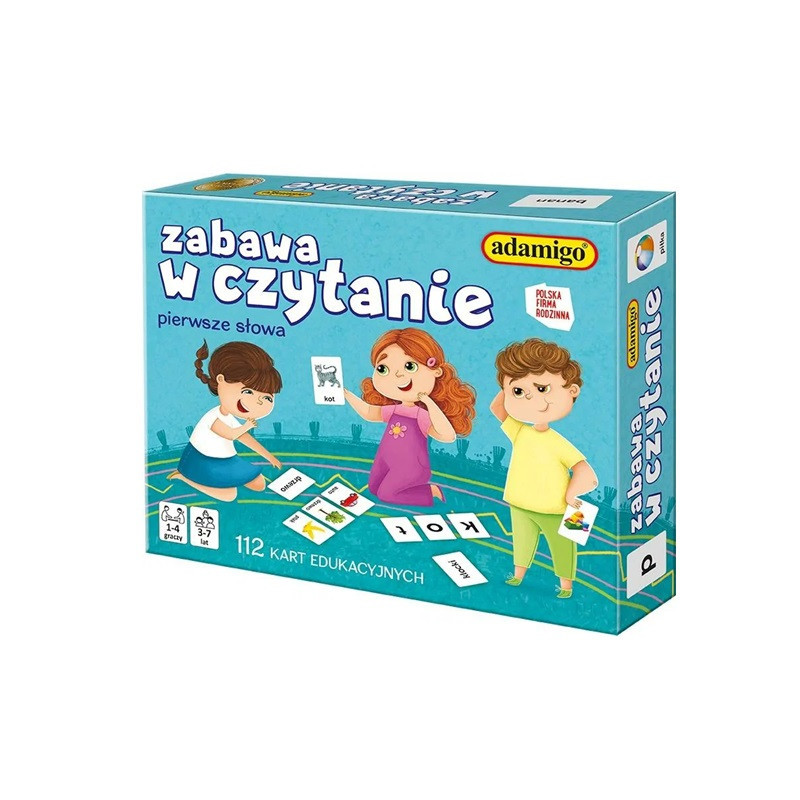 Zabawa w czytanie - karty 07523