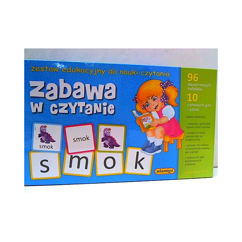Zabawa w czytanie - zestaw edukacyjny 06069