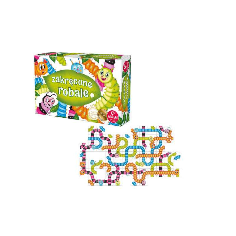 Zakręcone robale - gra planszowa 63834