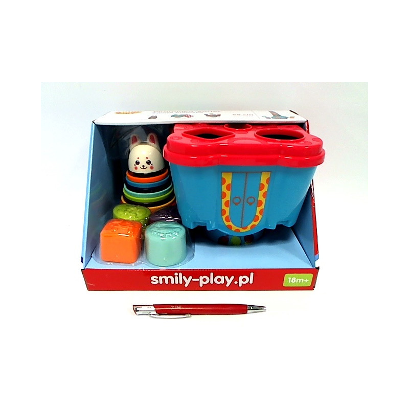 Zamek króliczka piramidka SmilyPlay SP83667 36672