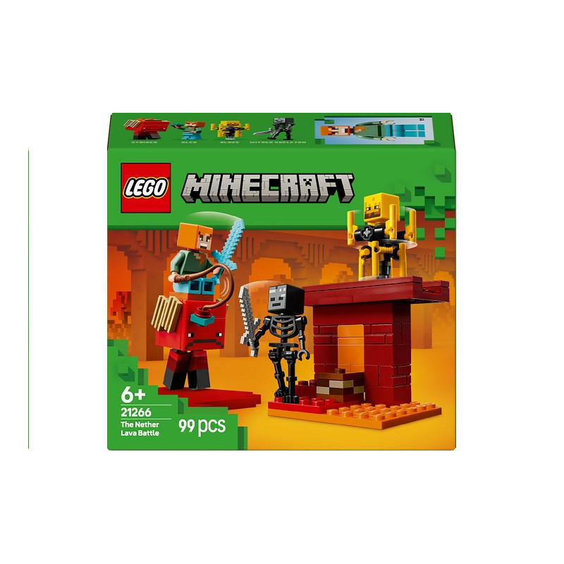 LEGO MINECRAFT Bitwa na moście Netheru 21266