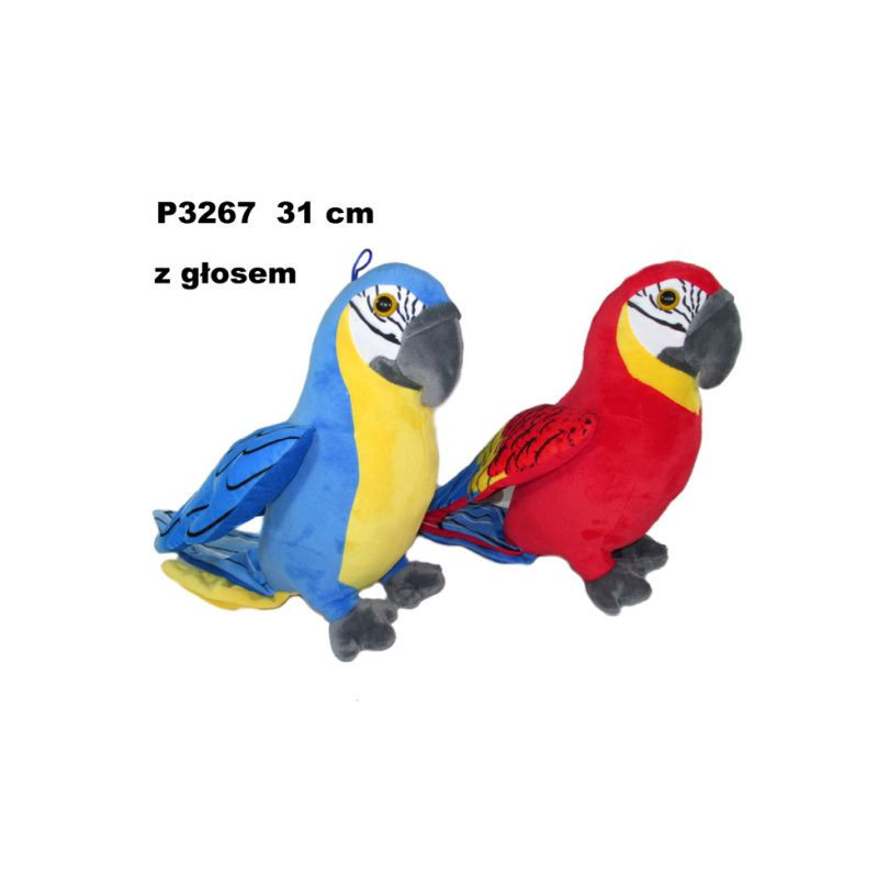 Papuga P-3267 2kol 31cm głos 163868