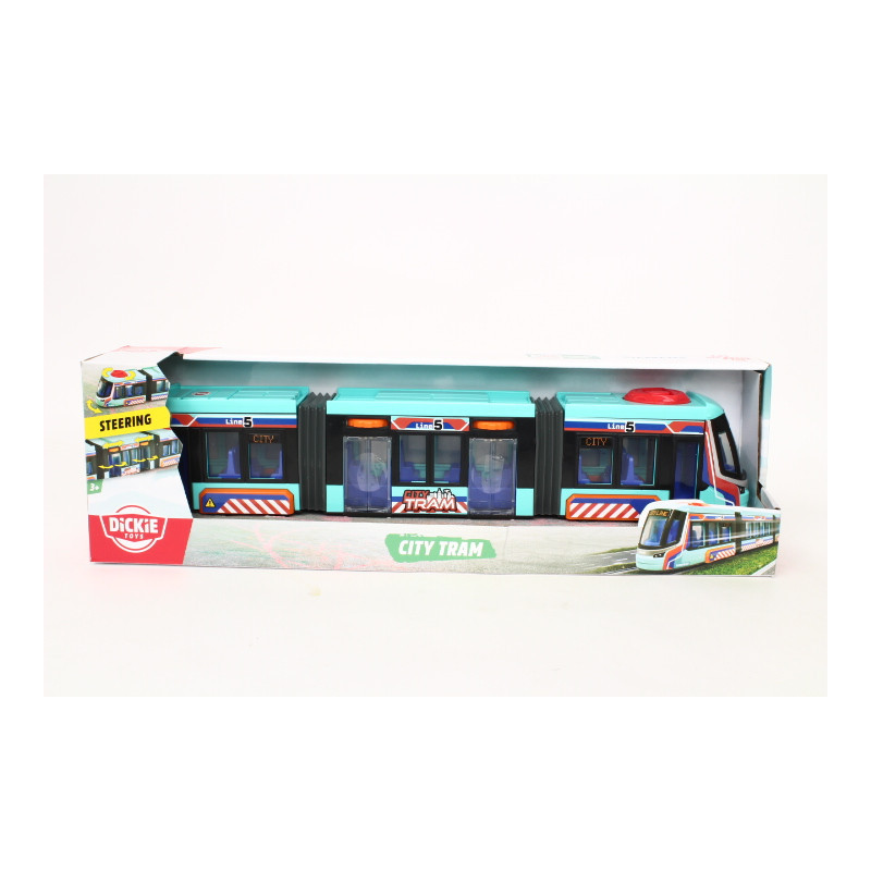 Dickie City tramwaj 40cm Siemens 374-7016