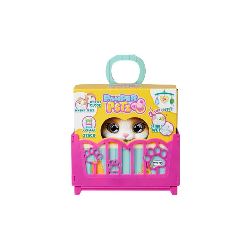 PAMPER PETZ kotek z łóżeczkiem 595-0211