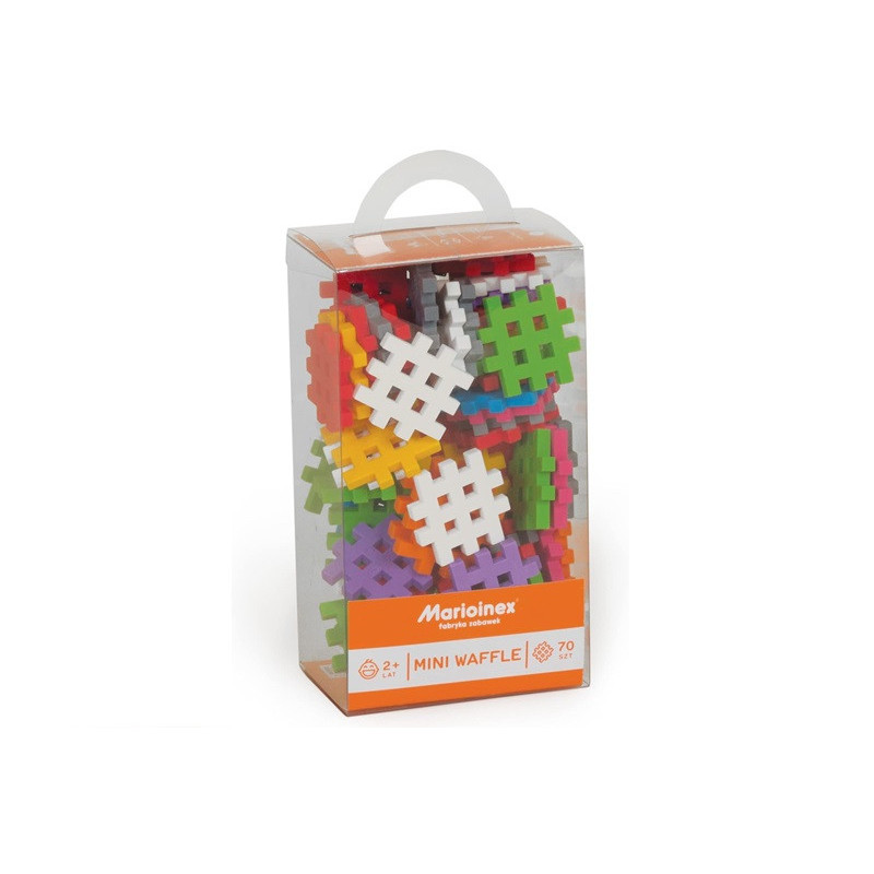 Klocki waffle mini 70szt wzór 1 02127