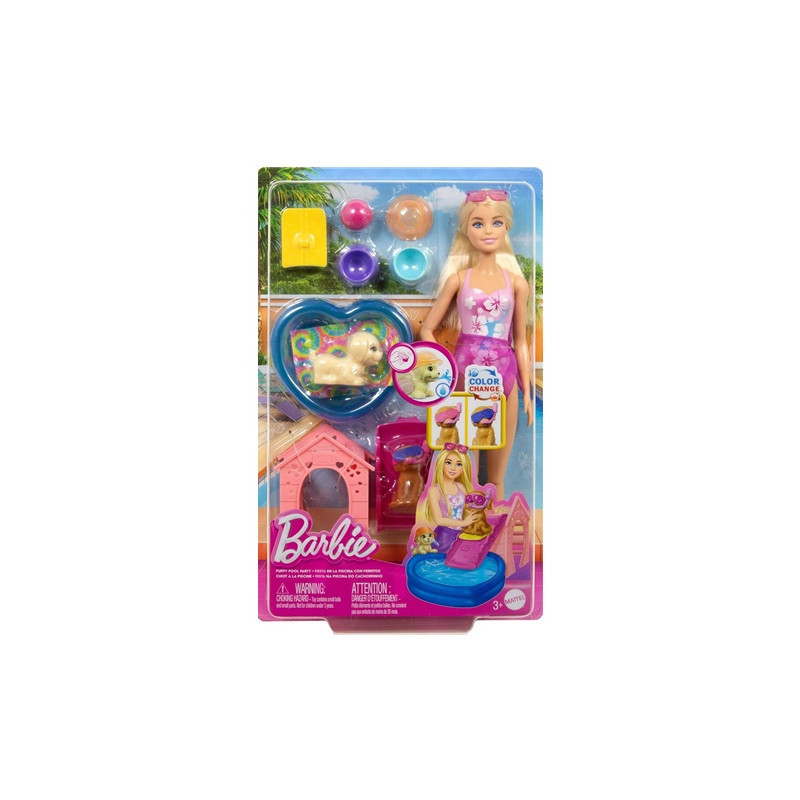 Barbie CR pieski w kąpieli JBF35 /4