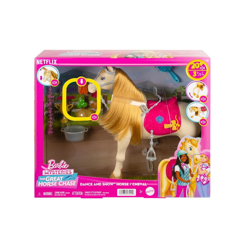 Barbie Tańczący koń interaktywny HXJ42 /2