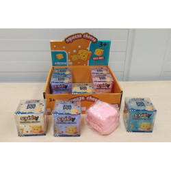 Ser gniotek wazelina kostka 9cm 9/box SER-10