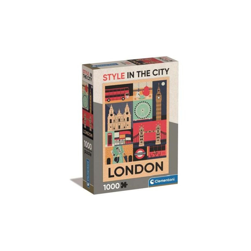 CLE puzzle 1000 Style In The City London 39844