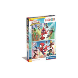 CLE puzzle 2x60 Spidey_His Amazing Friends 21625