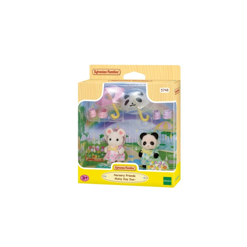 SYLVANIAN spacer z parasolkami Baby Duo 05748