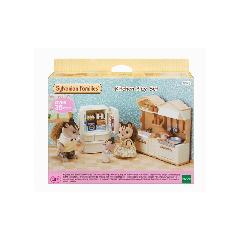SYLVANIAN wiejska kuchnia z lodówką 05341