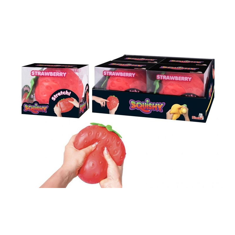SIMBA Squishy gniotek truskawka 15 cm 700470551