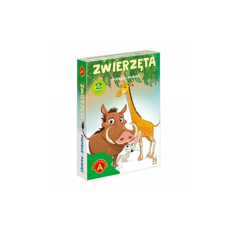 Karty Piotruś+Pamięć Zwierzęta 26146