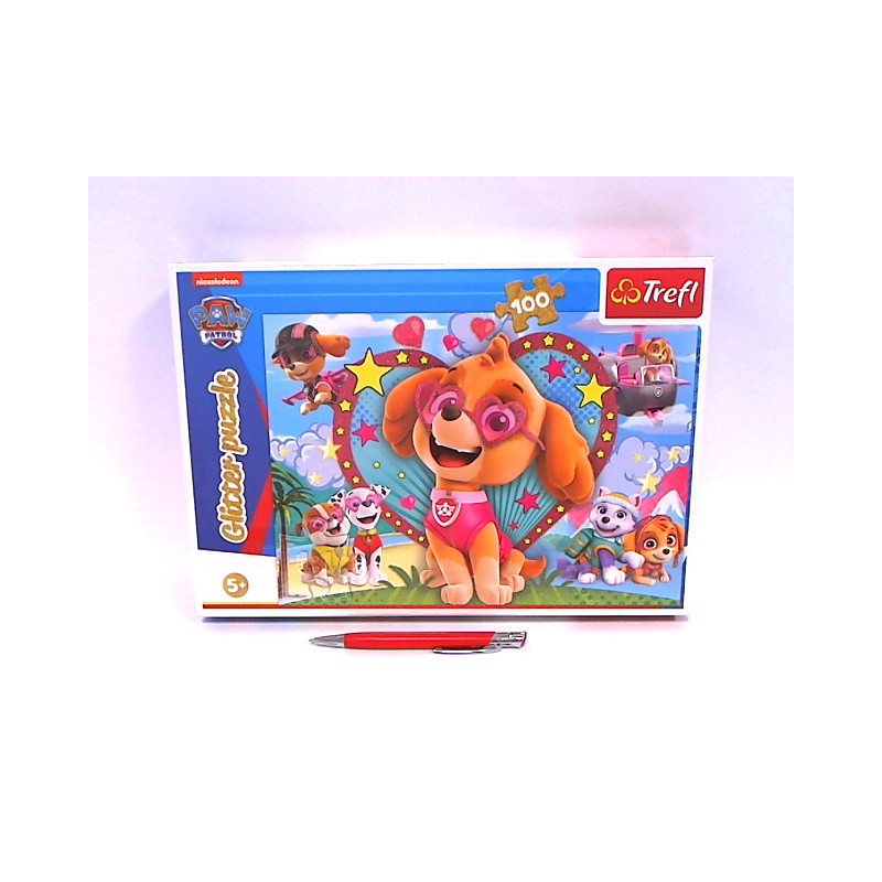 PUZZLE 100 Glitter W blasku Skye/ Psi Patrol 14818