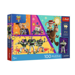 PUZZLE 100 PremPlus Kids Zabawki w akcji 16556