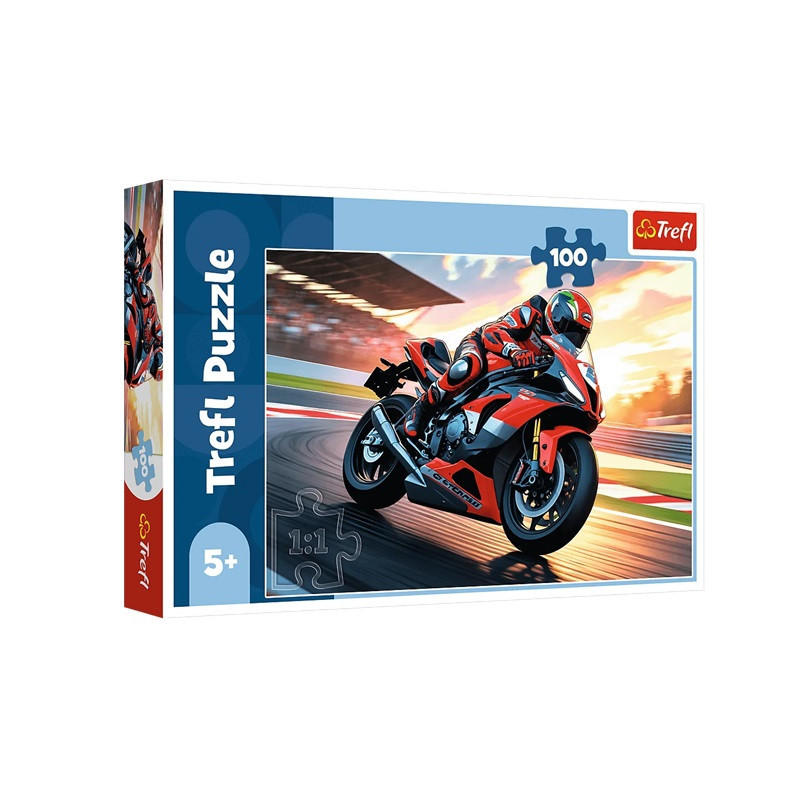 PUZZLE 100 Szybki motocykl 16489