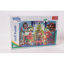 PUZZLE 100 Zimowe Trefliki 16459