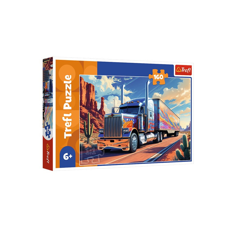 PUZZLE 160 Ciężarówka w trasie 15413