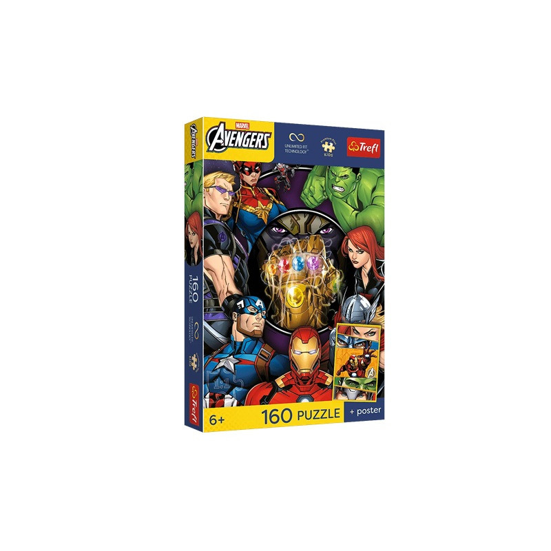 PUZZLE 160 UFT PremPlus Kids Bohater dnia 15437
