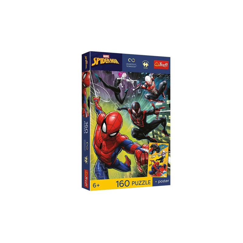 PUZZLE 160 UFT PremPlus Kids Pajęcze sprawy 15435