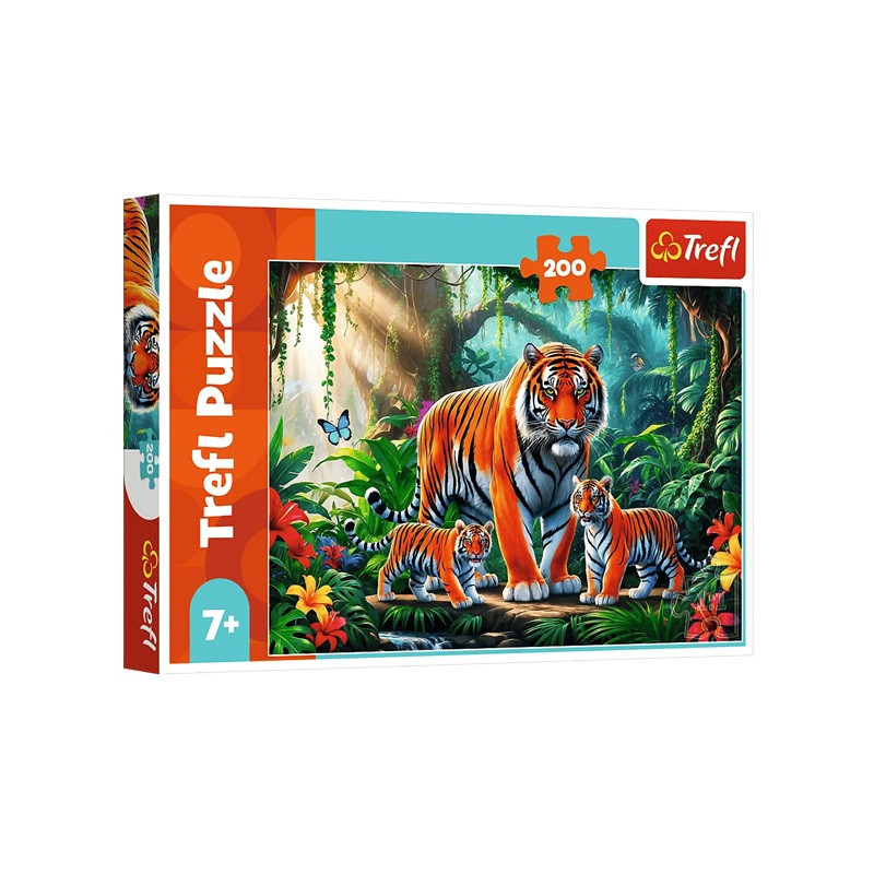 PUZZLE 200 Tygrysie zwyczaje 13330
