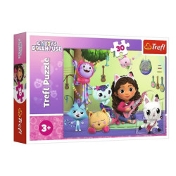 PUZZLE 30 Gabi i jej uroczy domek /Universal 18301