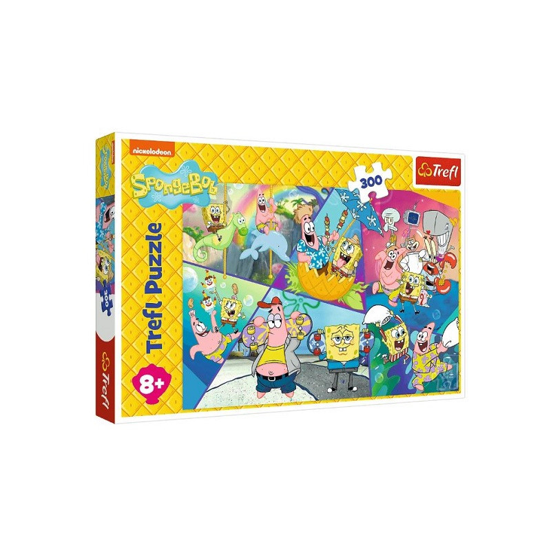 PUZZLE 300 SpongeBob w Bikini Dolnym 23038