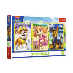 PUZZLE 3x50 Nasze pieski /Psi Patrol 34878