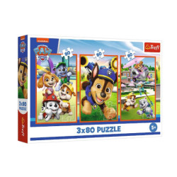 PUZZLE 3x80 Psia zgraja /Psi Patrol 34886