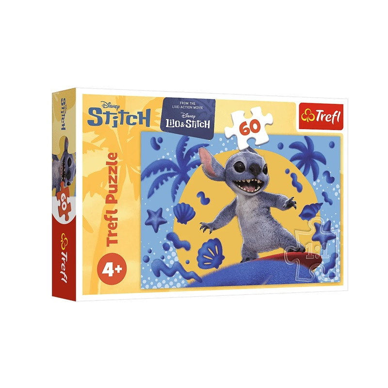 PUZZLE 60 Dzień ze Stitchem /Disney Stitch 17407